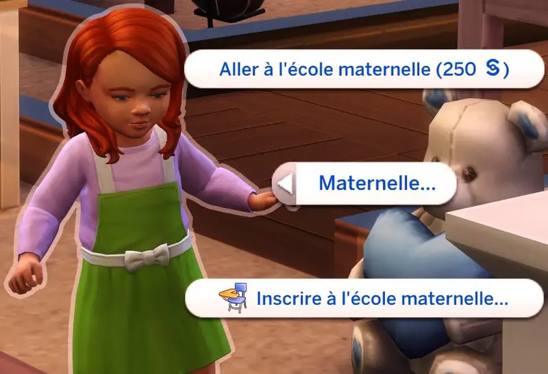 Choix interactions maternelle bambin