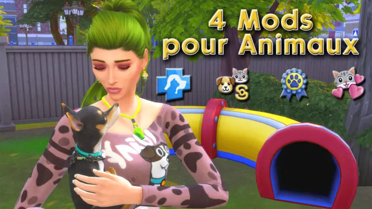 Quelques mods sur les animaux pour vos Sims 4 !