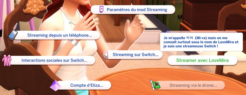 Streamer avec LoveMira