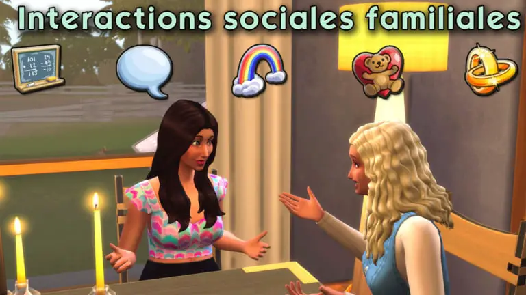 Des interactions sociales pour toute la famille !