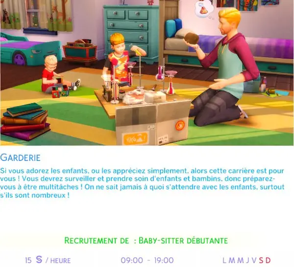Carrière_babysitter_sims4