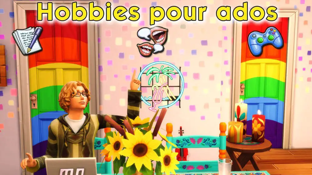 Sims4_mod_Hobbies_Ados