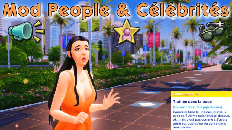 Mod people et célébrités pour vos Sims !