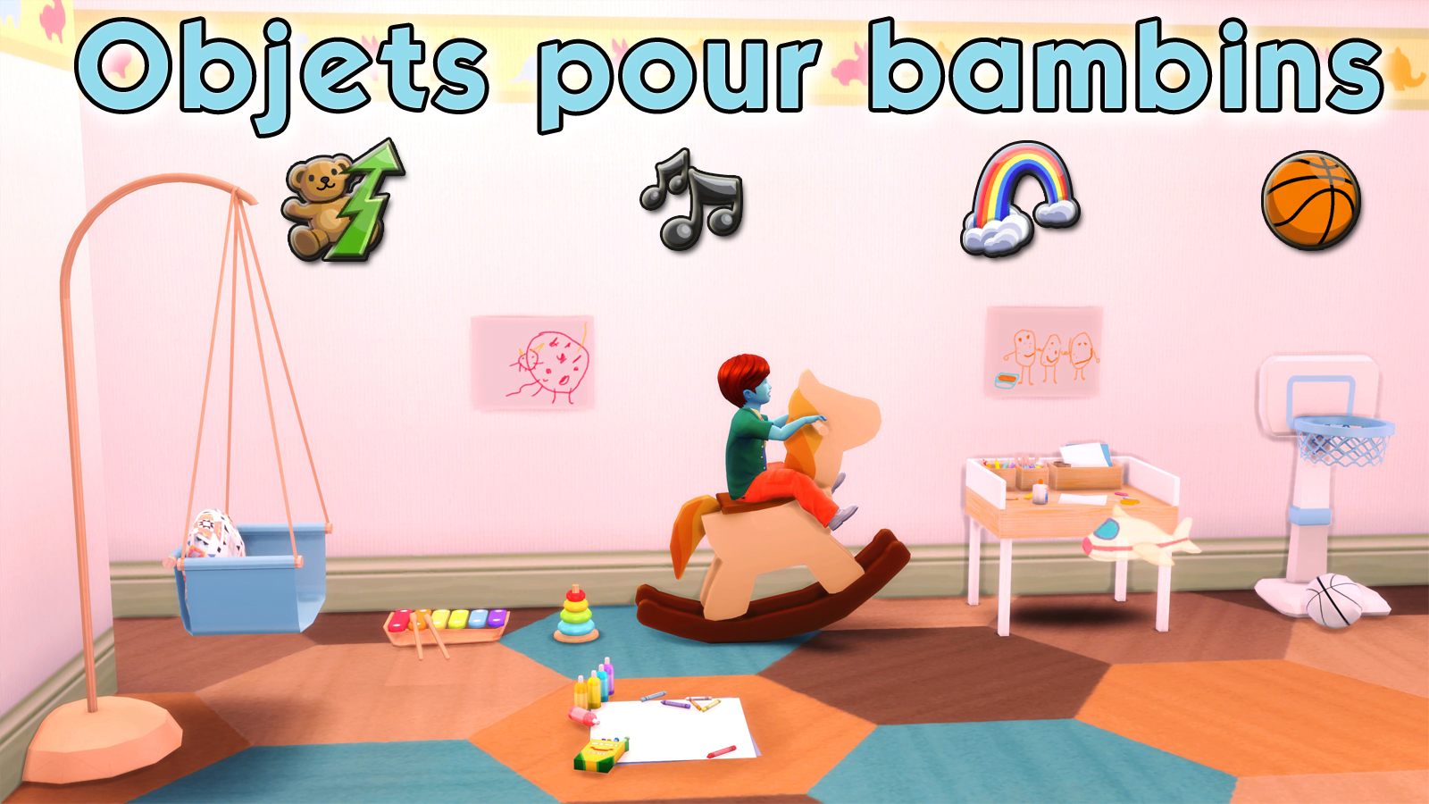 De Nouveaux Objets Pour Bambins Par Pandasama Mod Sims 4