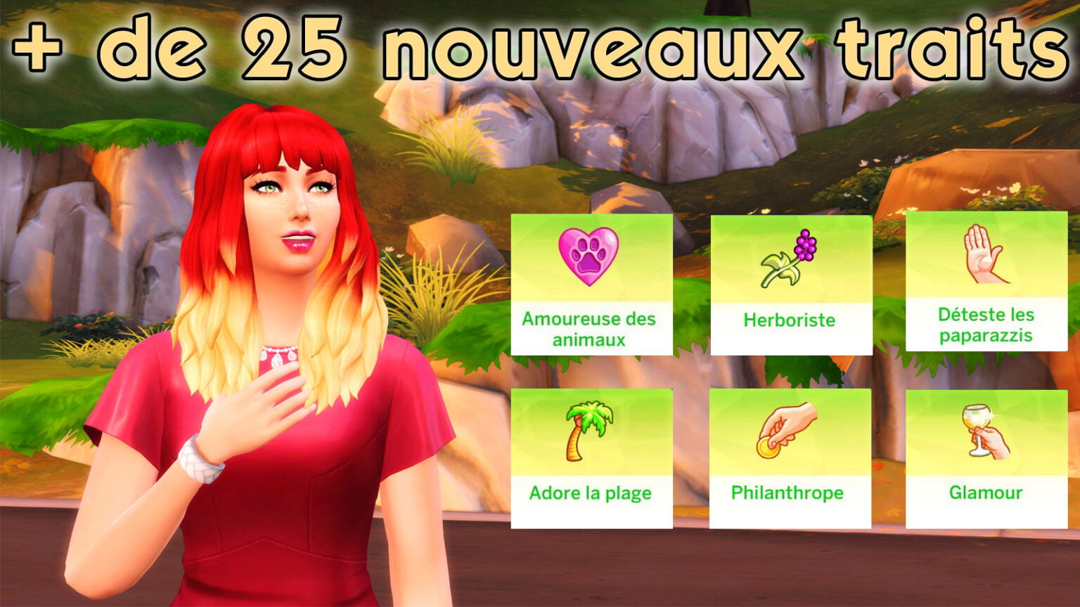 Plus de 25 nouveaux traits pour vos Sims ! Mod Sims 4