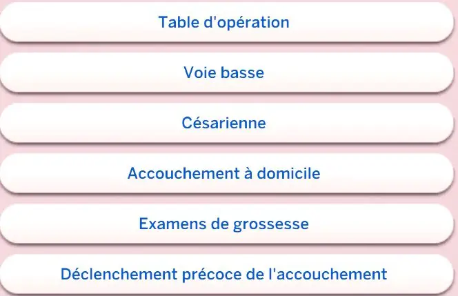 Choix déclenchement précoce accouchement