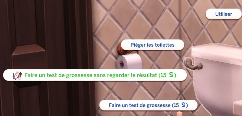 Faire un test de grossesse sans regarder le résultat