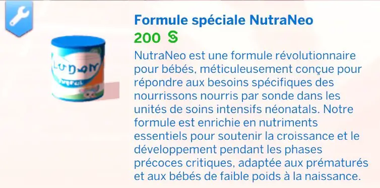 Formule spéciale NutraNeo