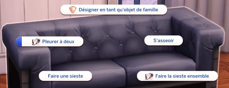 Interaction pleurer à deux mod accouchement Pandasama