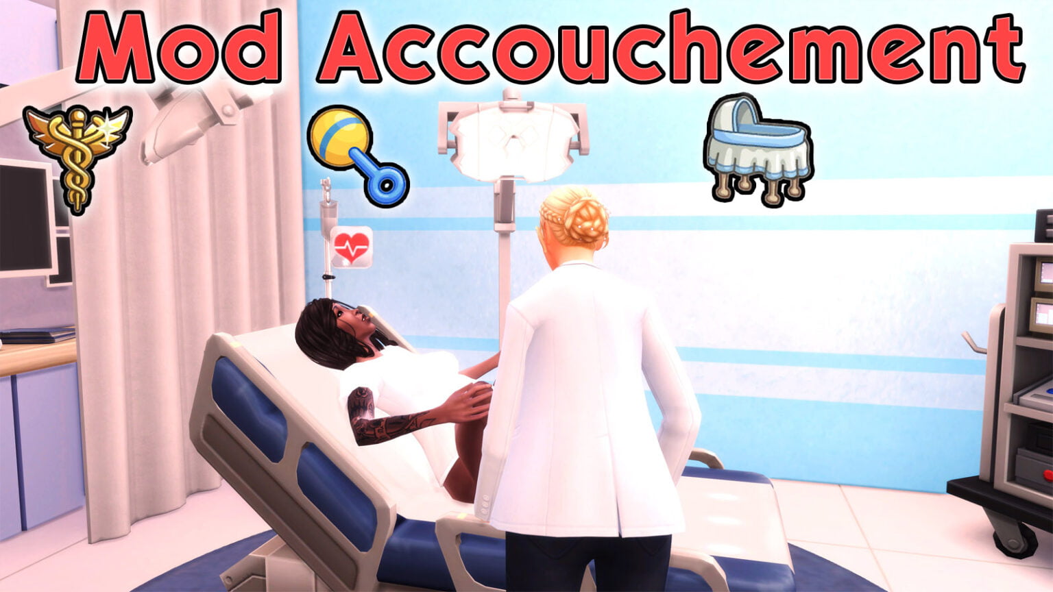 Mod accouchement réaliste Mod Sims 4