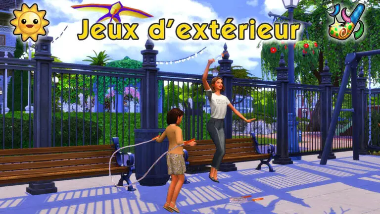 Nouveaux jeux d’extérieur pour vos Sims
