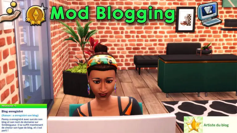 Mod blogging : gérez un blog dans les Sims 4 !