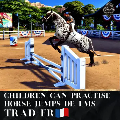 children can practise horse jump lms istolia