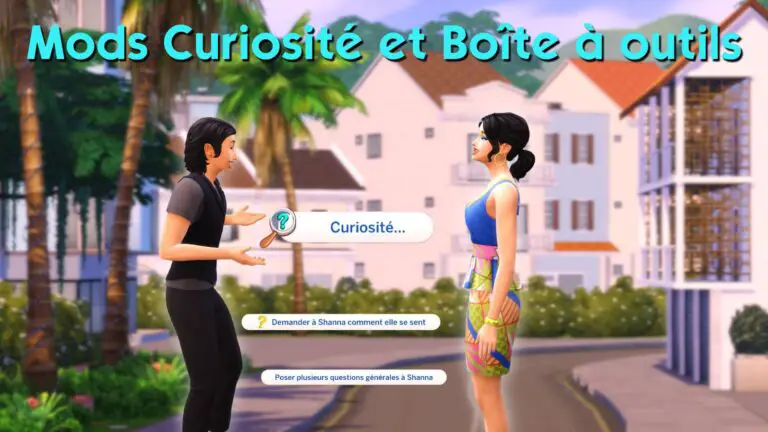 Mod curiosité boite outils Sims