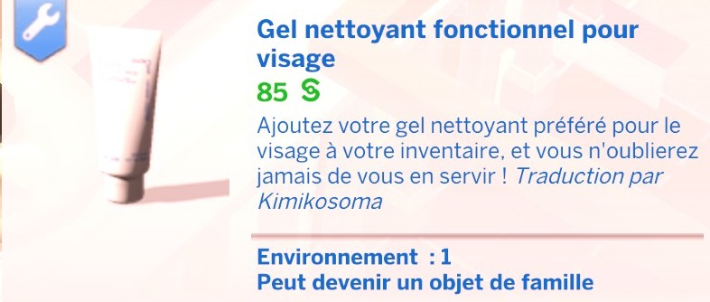 Gel nettoyant pour visage Simkatu wash face