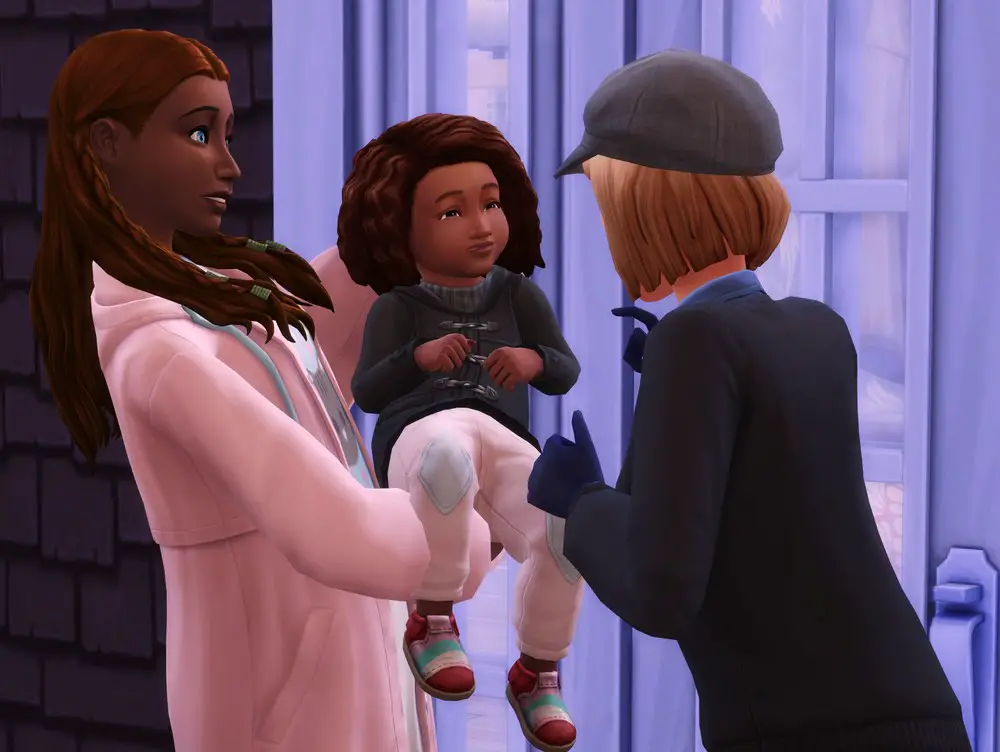 Interaction show off baby Simkatu mod sims 4