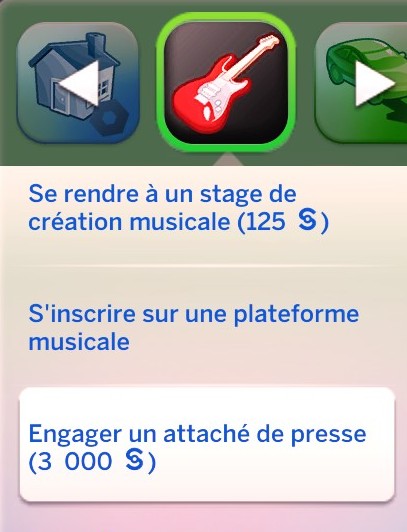 Engager attaché de presse téléphone mod musique sims 4