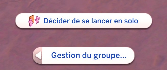 Interaction mod world tour décider de se lancer en solo