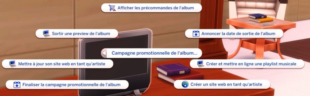 Interactions promo album ordi