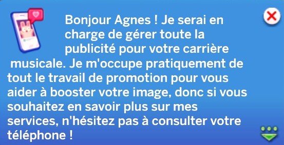 Notif attaché de presse