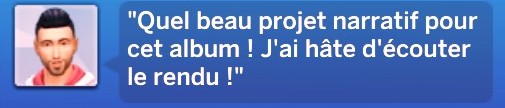 Notif invité evenement sortie album