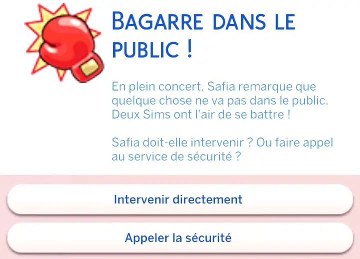 Popup bagarre public