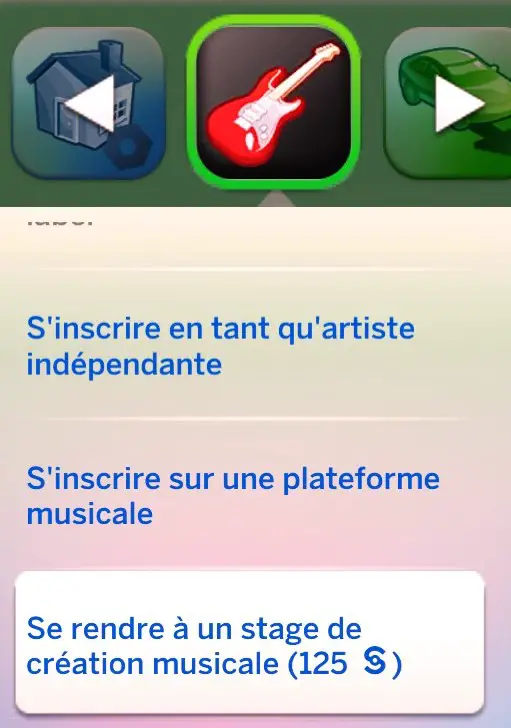 Stage création musicale téléphone