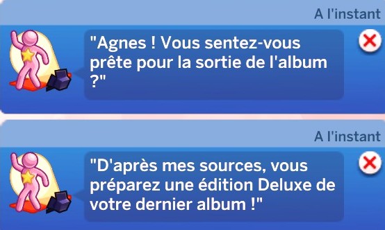 notifs presse evenement album