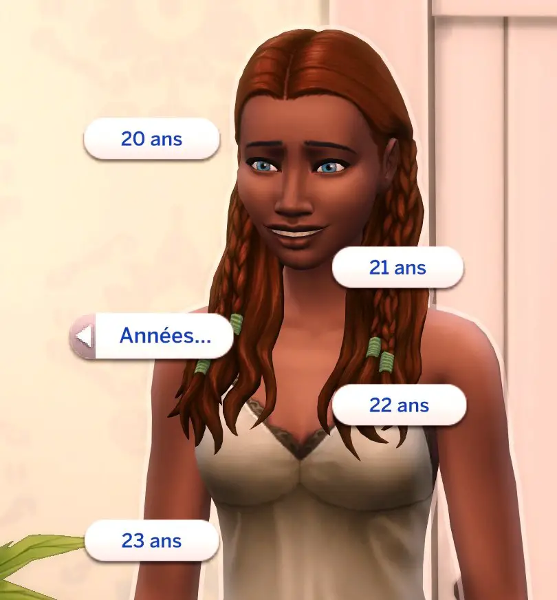 Age JA Sims 4 ElleSimsWorld mod timelines