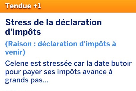 Buff stress de la déclaration d'impots