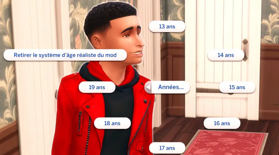 Age ado Sims 4 ElleSimsWorld mod timelines