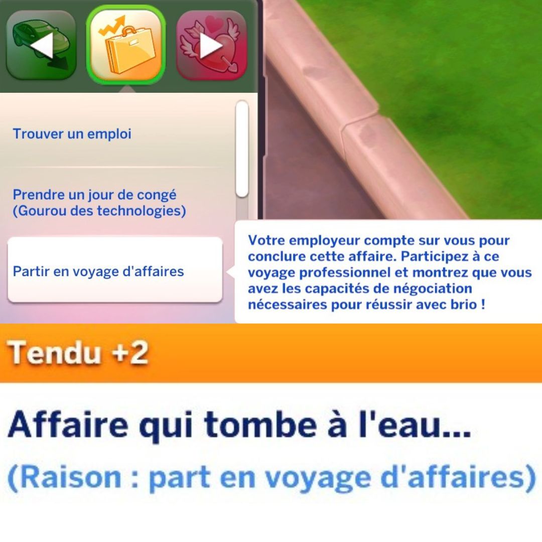Homepage modsims4 MAJ attend business trip