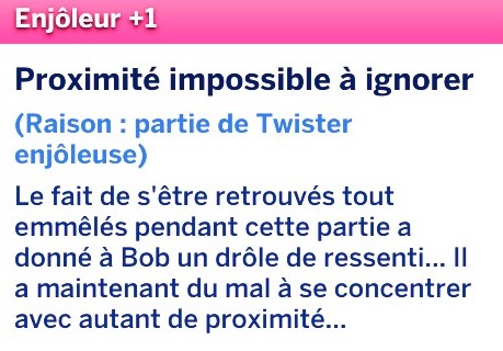 Buff proximité impossible à ignorer