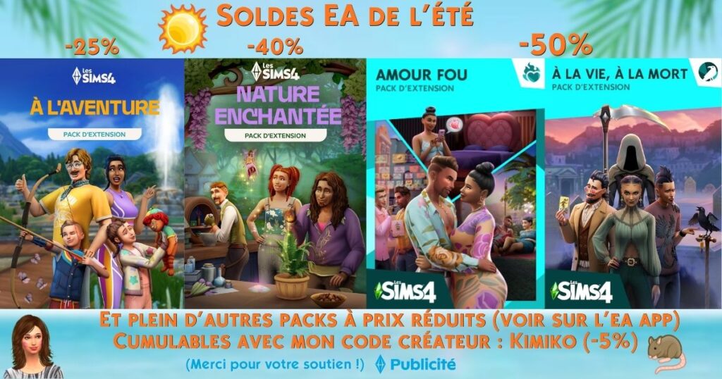 Soldes EA été