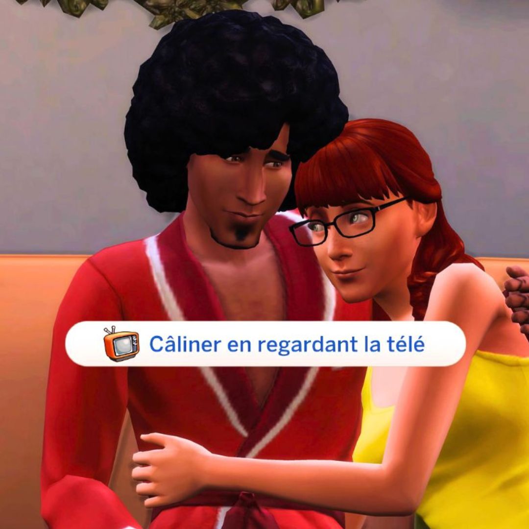 Homepage modsims4 MAJ Simkatu cuddle watching tv