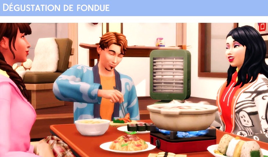 Dégustation de fondue