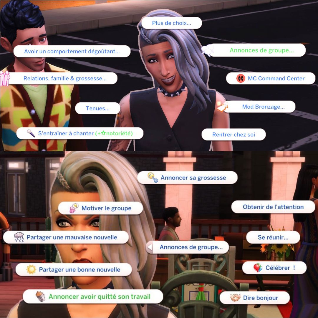 Homepage modsims4 MAJ Simkatu group annoucements