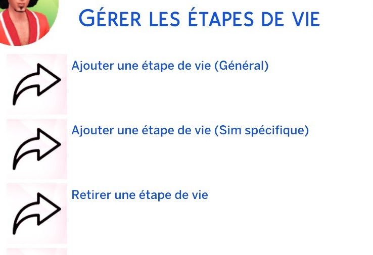 Gérer étapes de vie