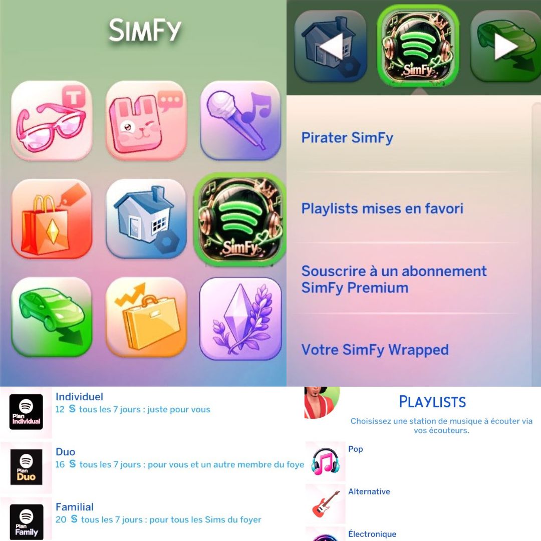 Homepage modsims4 MAJ mod Simfy Jennikita
