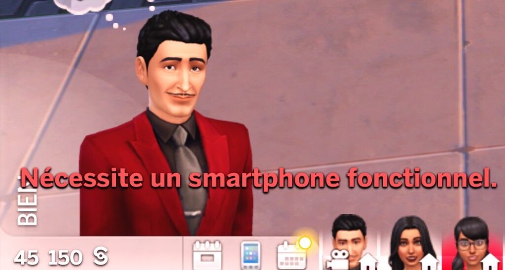 Nécessite un smartphone fonctionnel