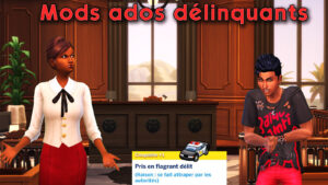 Mod ados délinquants Sims 4 Adeepingo