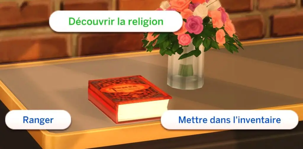 Découvrir la religion Sims 4