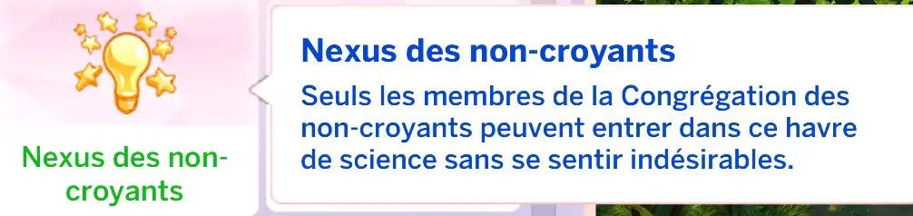 Nexus des non-croyants