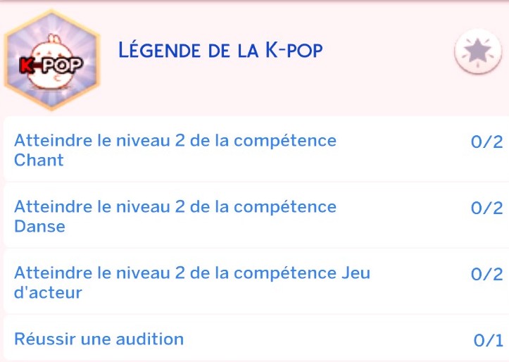 Aspiration légende de la kpop modsims4 kawaiistacie