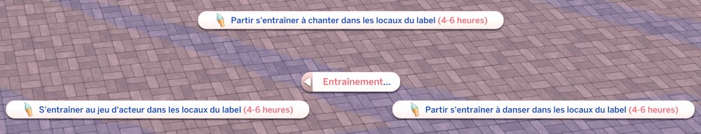 Entrainement mod kpop