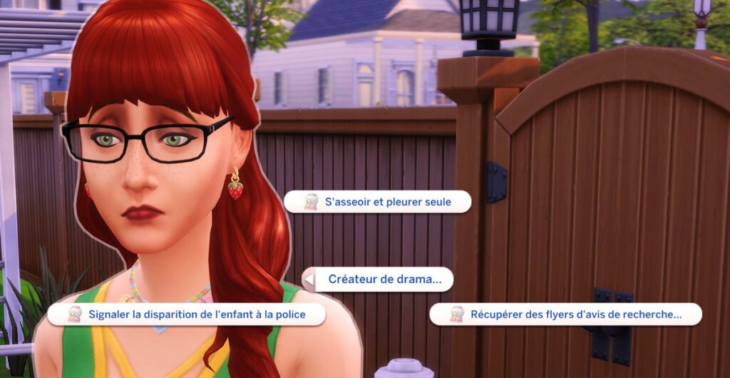 Interaction parent enfant fugue mod sims 4