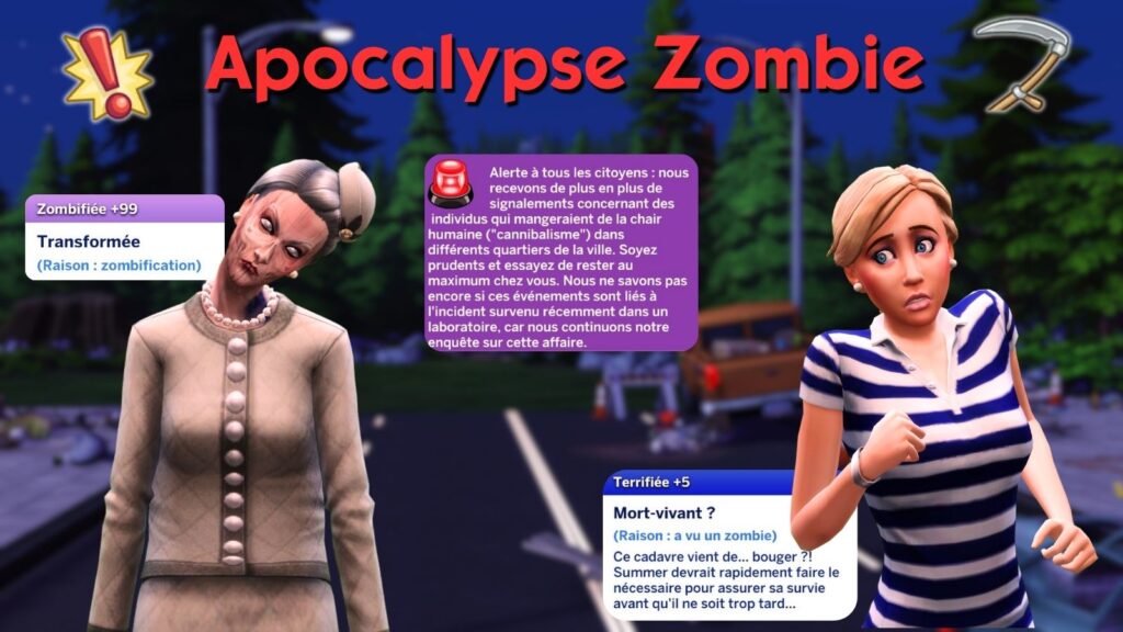 Mod sims 4 apocalypse zombie français sacrificial