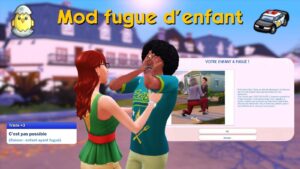 Runaway child mod sims 4 fugue enfant pandasama