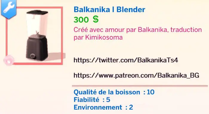 Blender Sims 4 Balkanika