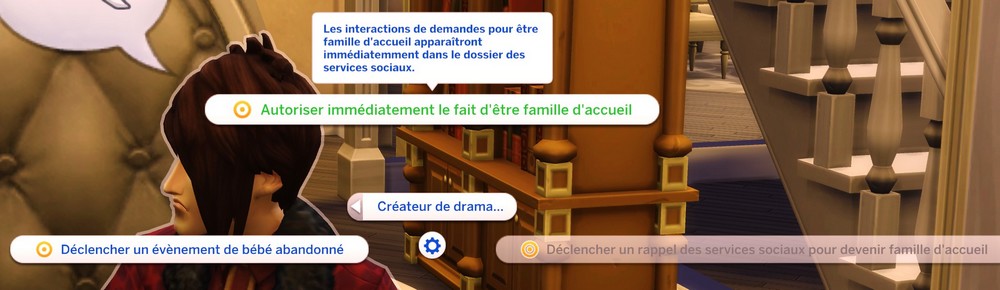 Code triche autoriser famille accueil